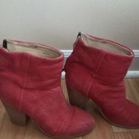 Ray & bone red boots - Picture 2 of 4
